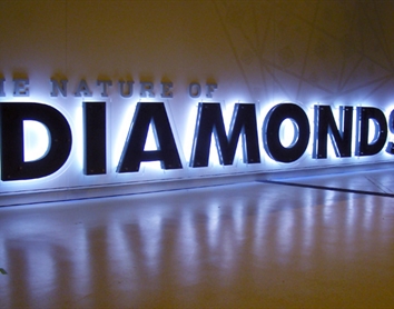 isikli tabela, aluminyum kutu harf tabela